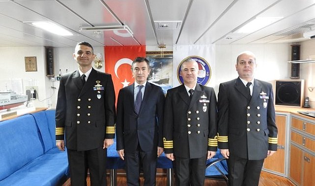 MSB'nin iki gemisinden Selanik'e liman ziyareti
