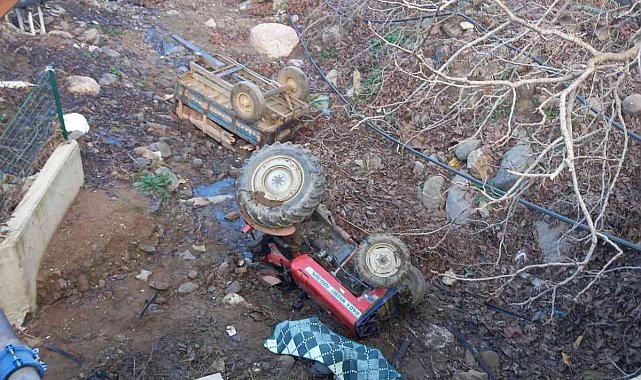 Ödemiş'teki kazada şoför hayatını kaybetti