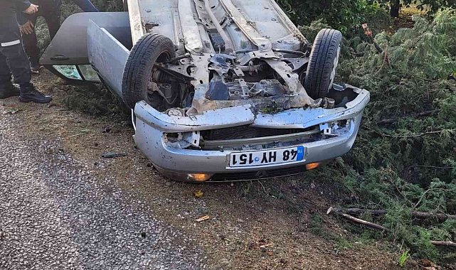 Ortaca'da kaza: 2 yaralı