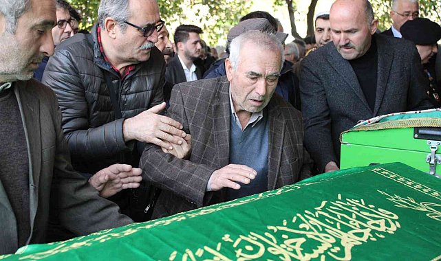 Patlamadan hayatını kaybeden anne kız son yolculuğuna uğurlandı