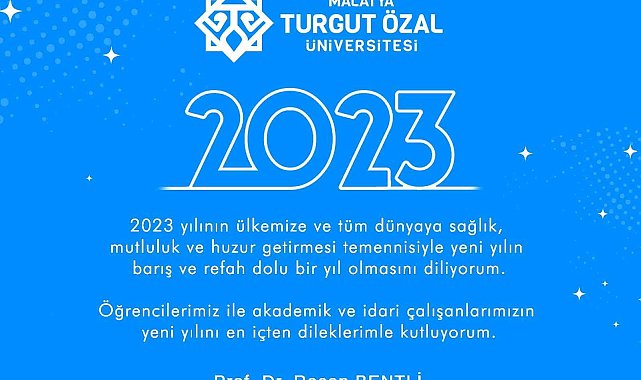 Rektör Bentli: "Üniversitemizi bir üst lige çıkarma çalışmalarımızı hızlandırdık"
