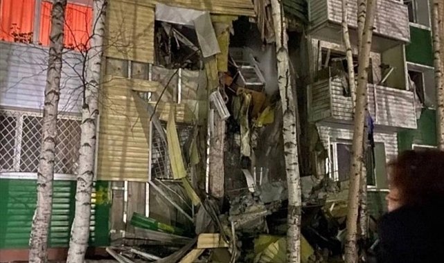 Rusya'da 5 katlı binada patlama: 4 ölü, 10 yaralı