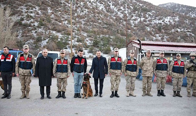 Vali Taşbilek'ten yeni yıl ziyaretleri
