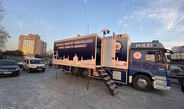 Yılbaşında KGYS Mobil Merkezi'nde tüm İstanbul adım adım izlenecek