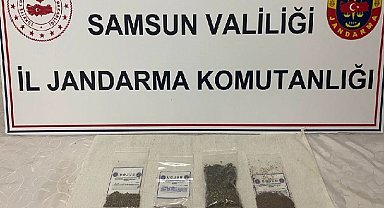 1 kilo 349 gram kubar esrar ele geçirildi
