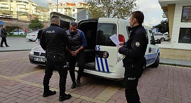 13 yıl kesinleşmiş hapis cezası ile aranan şüpheli yakalandı