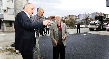 2022 yılında Erenler'de 67 sokak baştan sona yenilendi