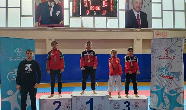 30 sporcu 33 madalya kazandı