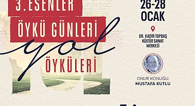 3'üncü Esenler Öykü Günleri başlıyor