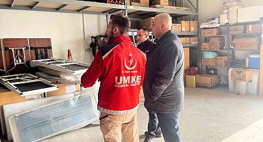 AFAD UMKE'nin envanteri incelendi