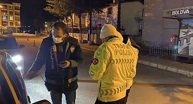 Afyon'da polis ekipleri denetimlerde göz açtırmadı