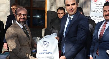 Ağrı Müftülüğünden cezaevlerine kitap desteği