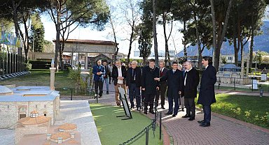 Ağrılı başkanlardan Şehzadelerpark'a övgü