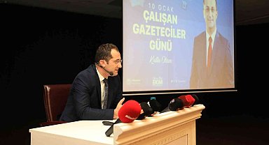 Akçaabat Belediye Başkanı Ekim basın mensuplarına çalışmalarını anlattı
