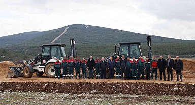 Akçaova Yeni Kentsel Alanda alt yapı çalışmaları başladı