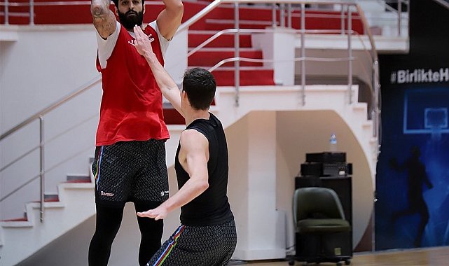 Aliağa Petkimspor, Gaziantep Basketbol müsabakasının hazırlıklarını sürdürüyor