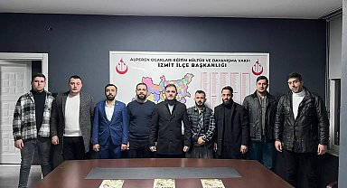 Alperen Ocakları İzmit İlçe Başkanı Fuat Çelik yeni yönetimini açıkladı