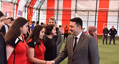Altıeylül'de Mahalle ligi kupa töreni gerçekleşti