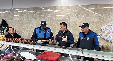 Altınova'da et ve tavuk reyonlarına denetim
