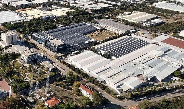 Antalya OSB'nin çatıları elektrik üretiyor
