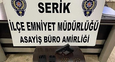 Antalya'da 2 kişiyi yaralayan, 1 işyerini kurşunlayan şahıs yakalandı