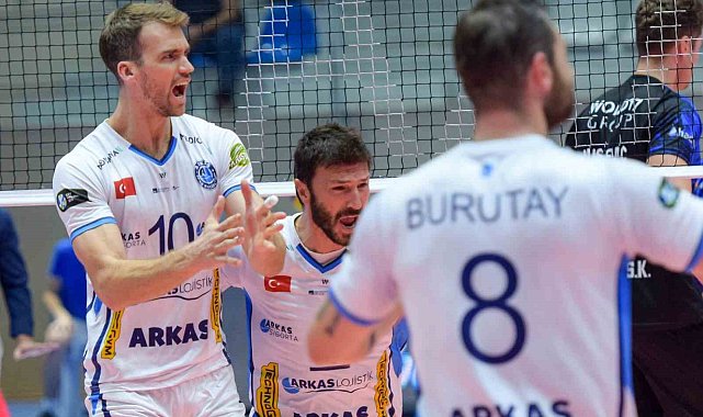 Arkas Spor, Halkbank maçının hazırlıklarına başladı