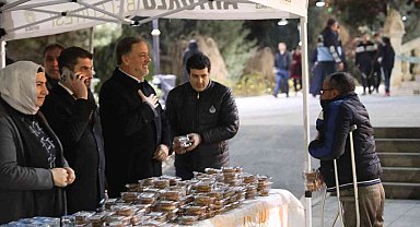 Artuklu Belediyesinden kandil simidi ikramı