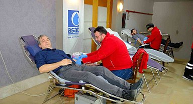 ASAT'tan kan bağışı