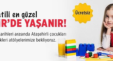 Ataşehir'de sömestir atölyeleri başlıyor