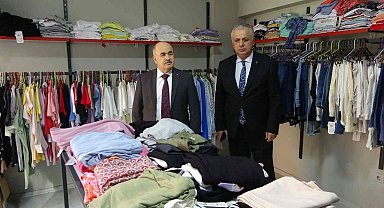 AVM gibi 'Sosyal Market'ten 5 binin üzerinde vatandaşa giysi yardımı