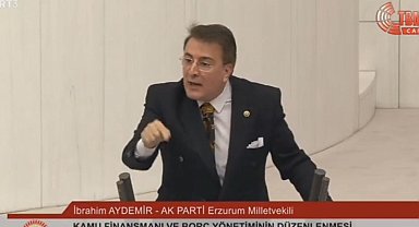 Aydemir TBMM Genel Kurulu'na seslendi