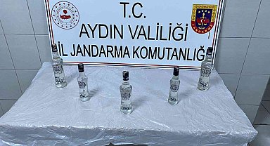 Aydın jandarması kaçak alkole geçit vermedi