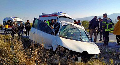 Aydın'da trafik kazası: 2 yaralı