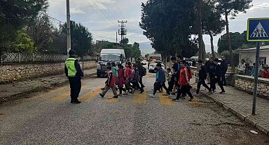 Aydın'da yaya önceliği faaliyeti gerçekleştirildi