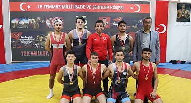 Aydın'ı temsil edecek güreşçiler belli oldu