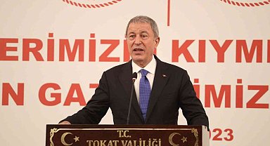 Bakan Akar'dan "terörle mücadelede kararlılık" mesajı
