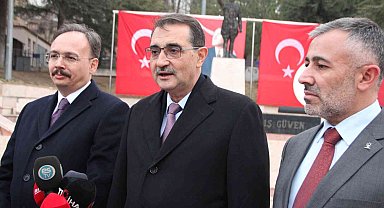 Bakan Dönmez: "Söğüt Türkiye'nin sayılı altın maden işletmelerinden bir tanesi"