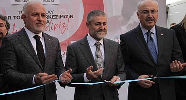 Bakan Nebati: "Kızılay sadece kan bağışı yürüten bir yer değil"