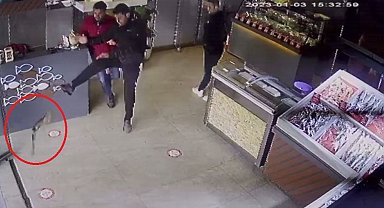 Balıkçıya giren atmaca dehşet yaşattı: O anlar kameraya yansıdı