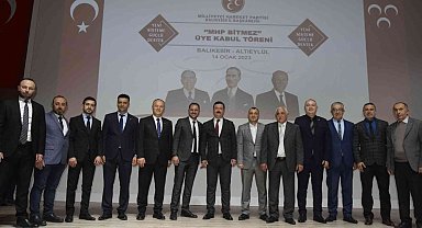 Balıkesir'de MHP'ye 500 yeni üye