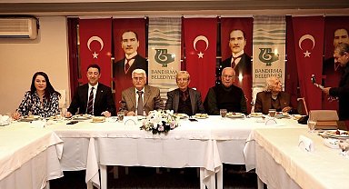Bandırma Belediyesi 10 Ocak gazeteciler gününü basın emekçileriyle kutladı