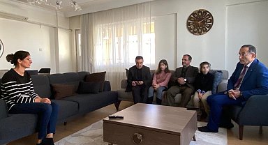 Başkan Dağtekin, şehit aileleriyle bir araya geldi