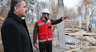 Başkan Eroğlu: "Gümenek millet bahçesinde çalışmalarımız devam ediyor"