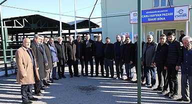 Başkan Güder: "Her daim çiftçilerimizin ve üreticilerimizin yanındayız"