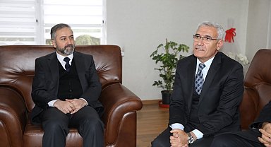 Başkan Güder'den Müftü Yıldırım'a hayırlı olsun ziyareti