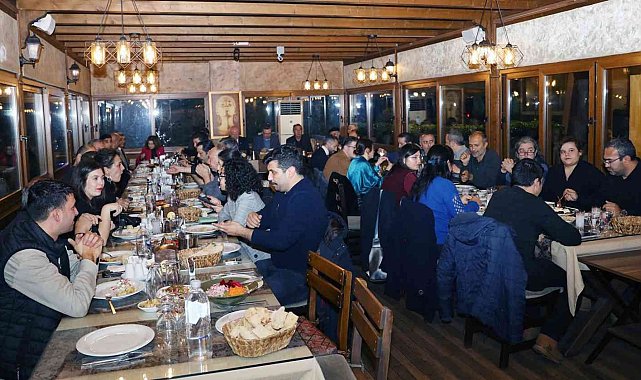 Başkan Gümüş basın mensupları ile bir araya geldi