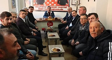 Başkan Önsay'ın Emet temasları