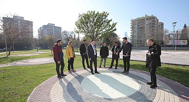 Başkan Sandal'dan hizmet turu