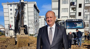 Başkan Tavlı: "Yarı olimpik yüzme havuzunu 4 ayda tamamlayacağız"