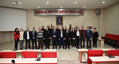 Başkan Tulup gazetecileri ağırladı